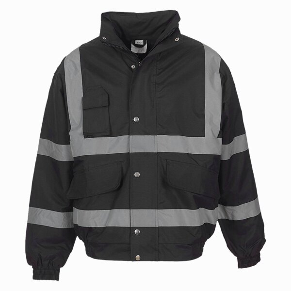 Yoko Hi-Vis Classic Bomber Jacket Thumbnail