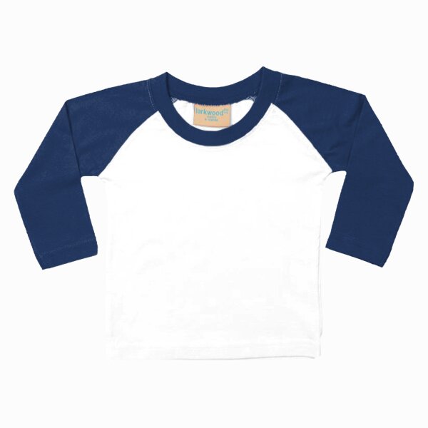 Larkwood Baby/Toddler Long Sleeve Baseball T-Shirt Thumbnail